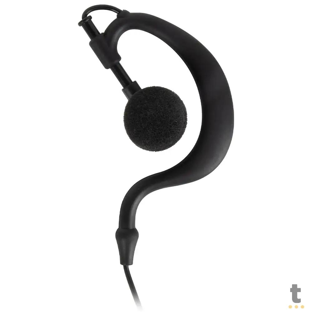 Fone De Ouvido Para Rádio Comunicador Motorola MT01 Preto Truedata